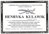 Kulawik Henryka
