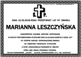 Leszczyńska Marianna