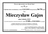 Gajos Mieczysław