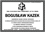 Kazek Bogusław