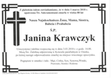 Krawczyk Janina