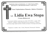 Stopa Lidia