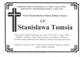 Tomsia Stanisława