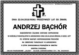 Bąchór Andrzej