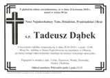 Dąbek Tadeusz