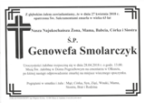 Smolarczyk Genowefa