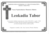 Tabor Leokadia