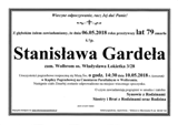 Gardeła Stanisława