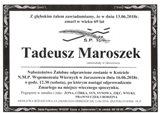 Maroszek Tadeusz