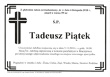 Piątek Tadeusz