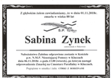 Zynek Sabina