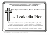 Piec Leokadia