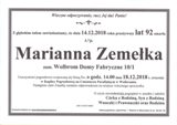 Zemełka Marianna