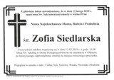 Siedlarska Zofia