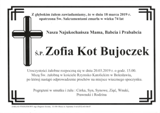 Bujoczek Zofia