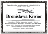 Kiwior Bronisława