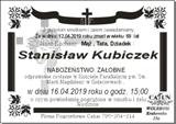 Kubiczek Stanisław