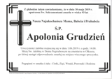 Grudzień Apolonia