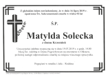 Matylda Solecka