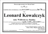 Leonard Kowalczyk