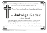 Jadwiga Gądek