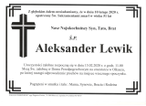 Aleksander Lewik