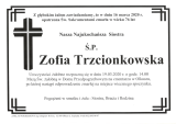 Zofia Trzcionkowska