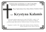 Krystyna Kalamis