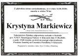 Krystyna Markiewicz