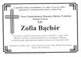 Zofia Bąchór