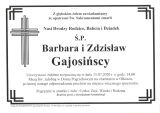 Barbara i Zdzisław Gajosińscy