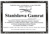 Stanisława Gamrat