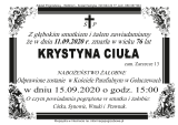 Krystyna Ciuła