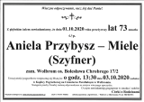 Aniela Przybysz-Miele