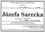 Józefa Sarecka