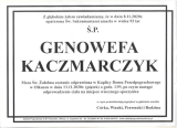 Genowefa Kaczmarczyk
