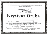 Krystyna Oruba