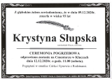Krystyna Słupska