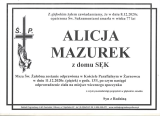 Alicja Mazurek