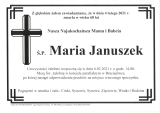Maria Januszek