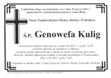 Genowefa Kulig