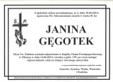 Janina Gęgotek