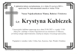 Krystyna Kubiczek