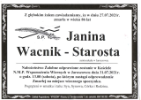 Janina Wacnik-Starosta