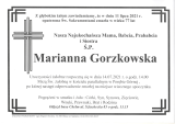Marianna Gorzkowska