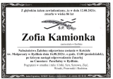Zofia Kamionka