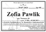 Zofia Pawlik