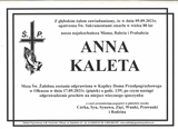 Kaleta Anna