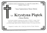 Krystyna Piątek
