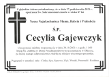 Cecylia Gajewczyk